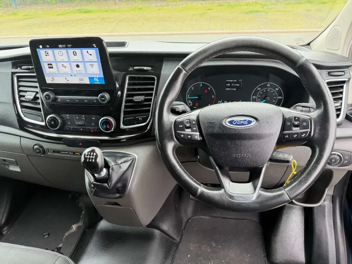 Gebraucht Ford Transit Custom Limited 130 PS (95 kW) 2018 Blau Van