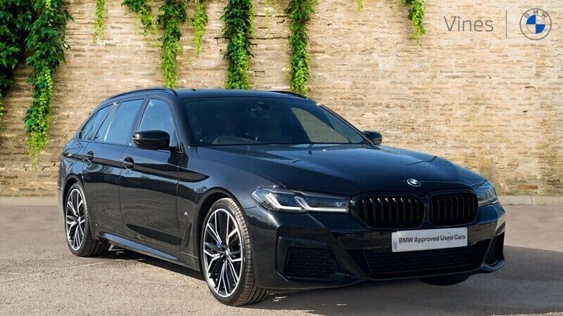 Black Used 2024 BMW 520 M Sport Estate | £35,700 (A bit pricey) - Image 1/4