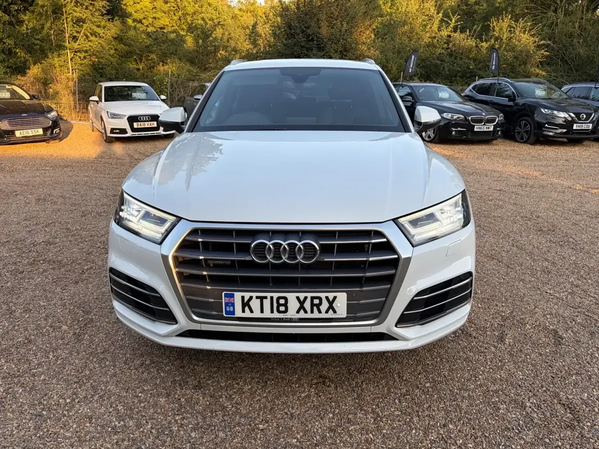 Used Audi Q5 S-Line 190 HP (139 kW) 2018 White SUV