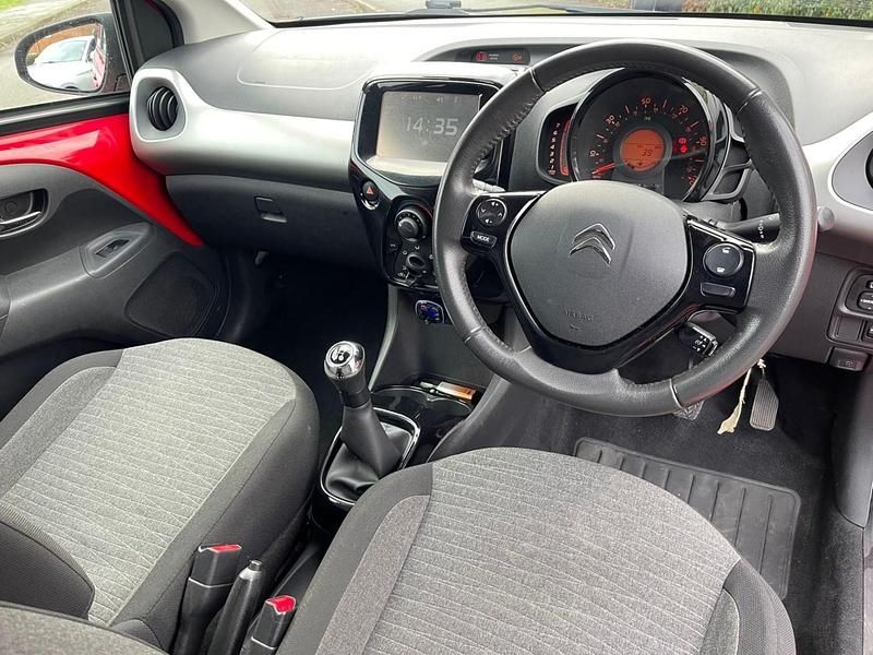 Used Citroën C1 Flair 82 HP (60 kW) 2015 Red Hatchback