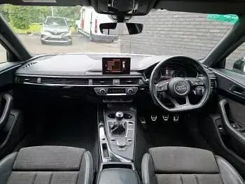 Used Audi A4 Black Edition 150 HP (110 kW) 2017 White Estate