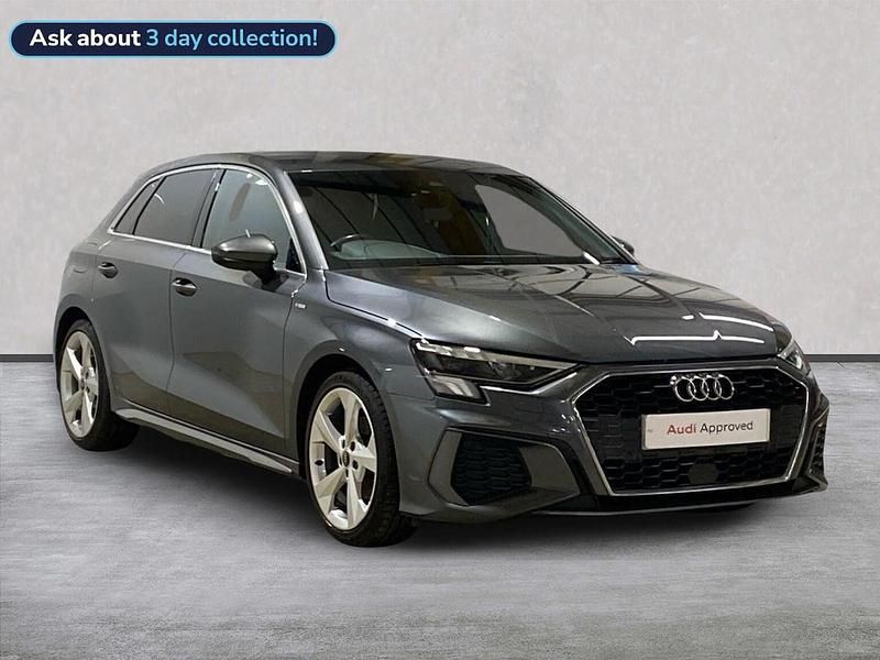 Used Audi A3 Sportback S-Line 150 HP (110 kW) 2023 Grey Hatchback