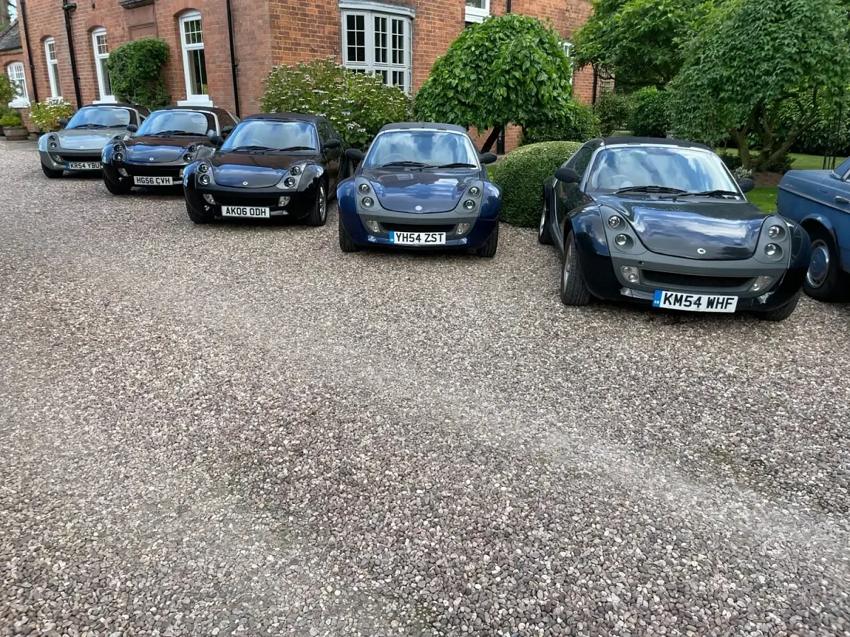 Used Smart Roadster 80 HP (58 kW) 2004 Silver Cabriolet