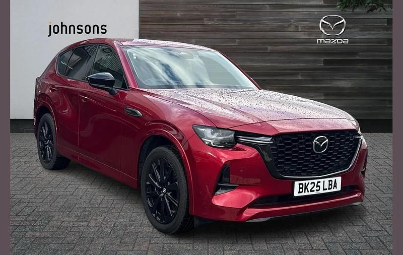 Red Used 2025 Mazda CX-60 Homura-Line SUV | £34,250 (A bit pricey) - Image 1/4