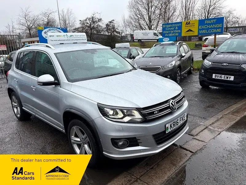 Usado VW Tiguan R-line Edition 2016 Prateado SUV