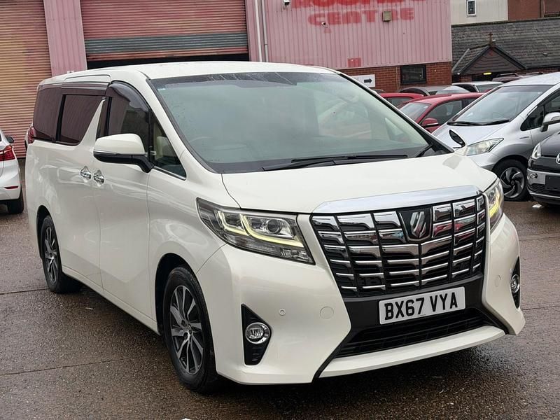 Used Toyota Alphard Edition 2017 White MPV