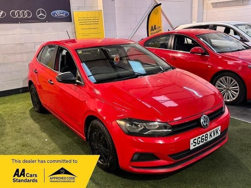 Used VW Polo S 65 HP (47 kW) 2018 Red Hatchback