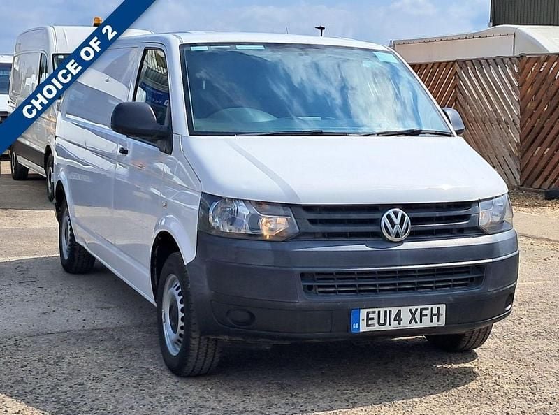 White Used 2014 VW T5 Startline Van | £4,999 (Good price) - Image 1/4