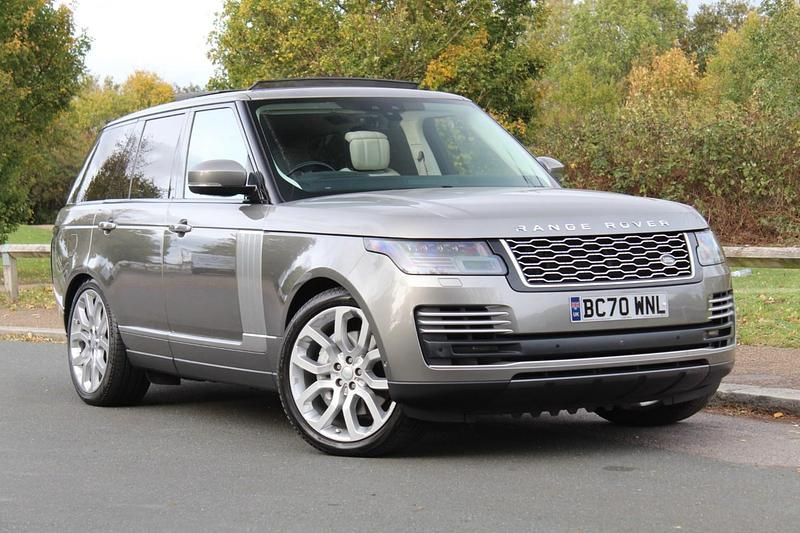 Silver Used 2020 Land Rover Range Rover Autobiography SUV | £36,995 (A bit pricey) - Image 1/4