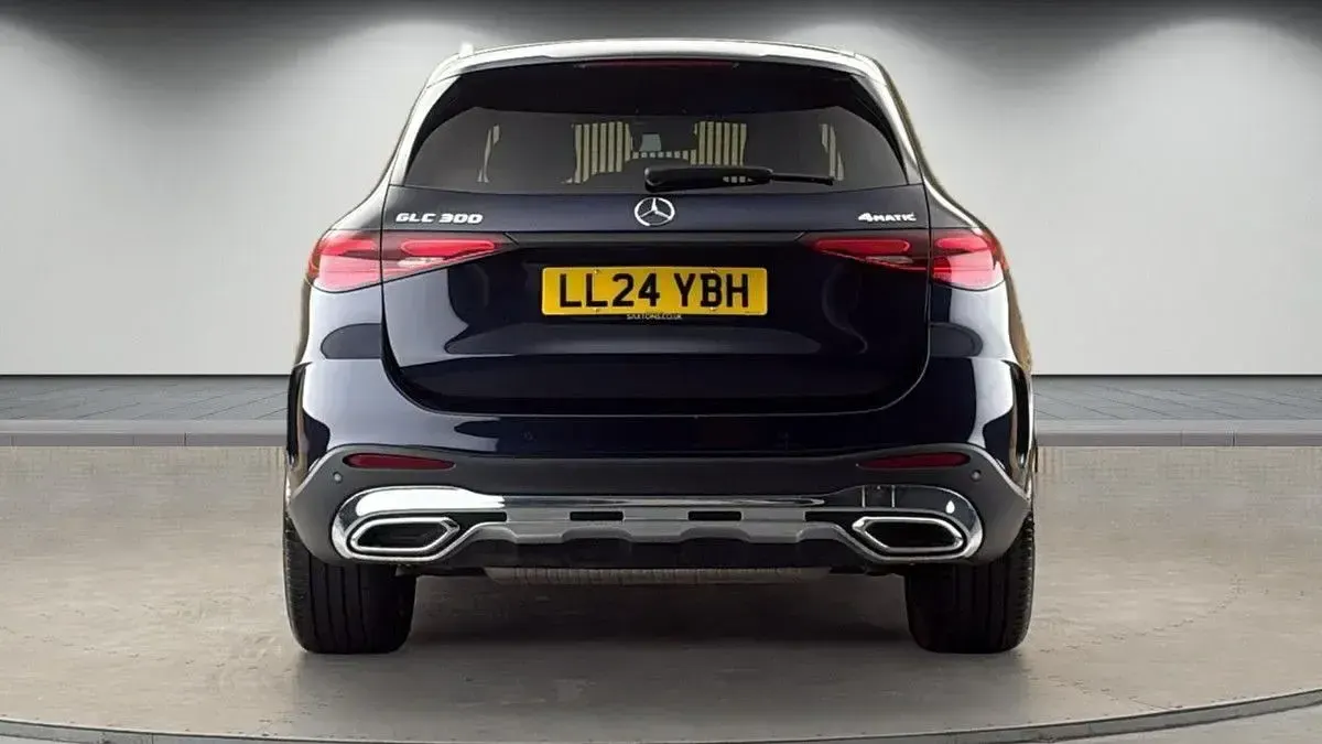 Used Mercedes GLC300e AMG line 2024 Nautical blue SUV