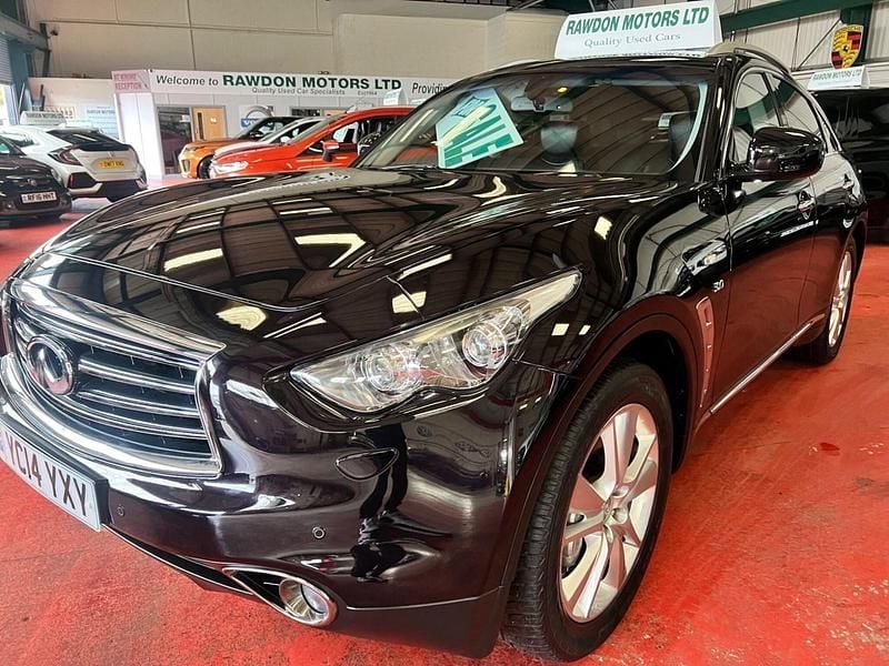 Black Used 2014 Infiniti QX70 SUV | £12,695 - Image 1/4