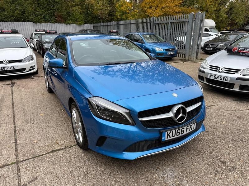 Blue Used 2016 Mercedes A180 Premium Hatchback | £7,995 (Fair price) - Image 1/4