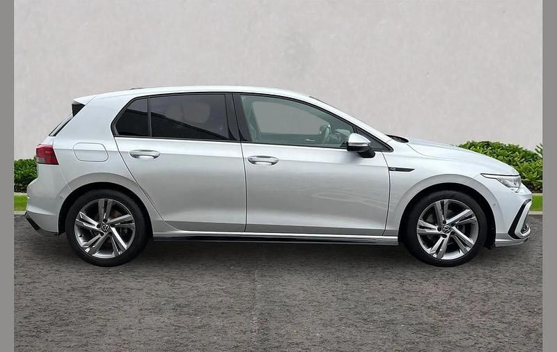 Used VW Golf VIII R-line 147 HP (108 kW) 2020 Silver Hatchback