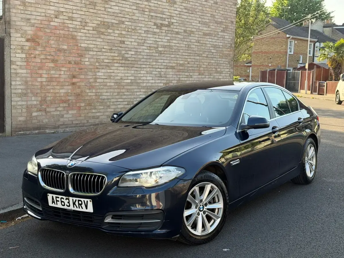Used BMW 518 2013 Blue Sedan