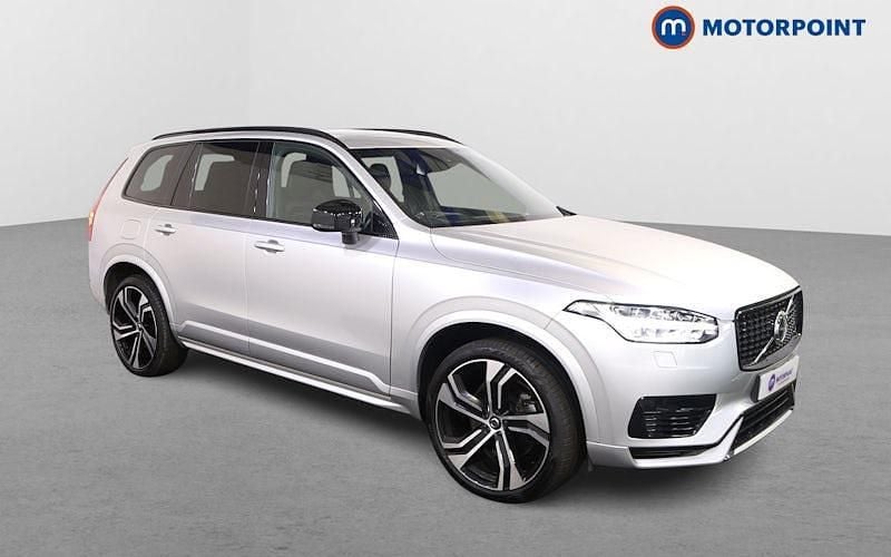 Silver Used 2021 Volvo XC90 R-Design Pro SUV | £35,799 (Good price) - Image 1/4