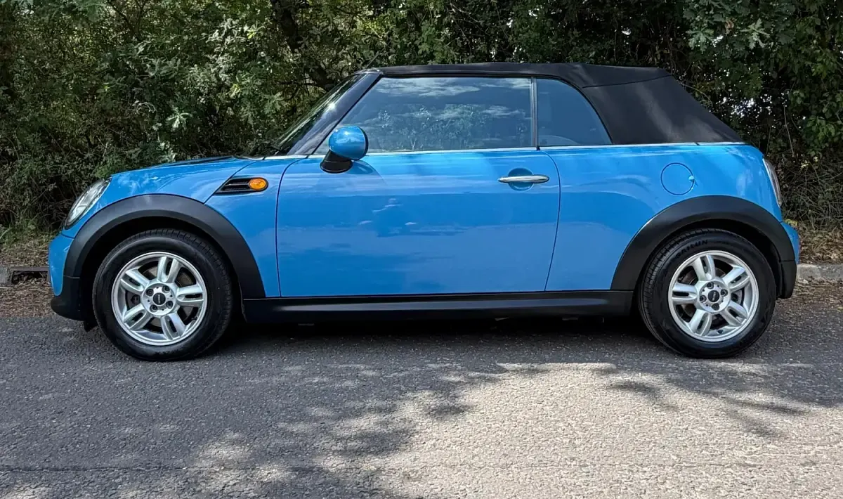 Used Mini Cooper Cabriolet 2013 Blue Cabriolet