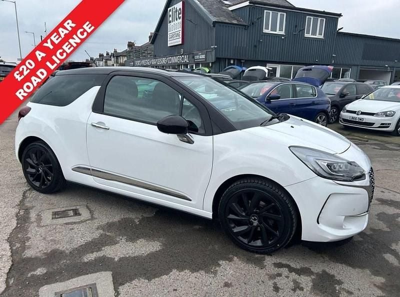 Used DS Automobiles DS3 Prestige 130 HP (95 kW) 2016 White Hatchback