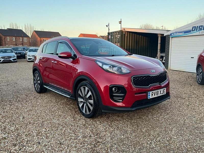 Used Kia Sportage 139 HP (102 kW) 2018 Red SUV
