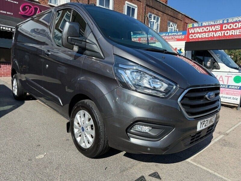 Grey Used 2021 Ford Transit Custom Limited Van | £20,950 (Fair price) - Image 1/4