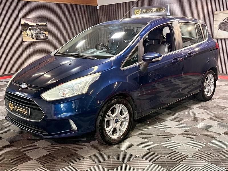 Used Ford B-MAX Zetec 90 HP (66 kW) 2013 Blue MPV