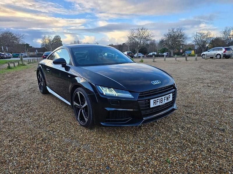 Used Audi TT Black Edition 180 HP (132 kW) 2018 Black Coupe