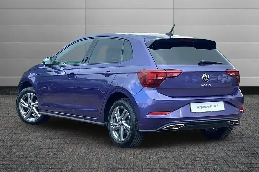 Used VW Polo R-line 95 HP (69 kW) 2022 Vibrant violet Hatchback