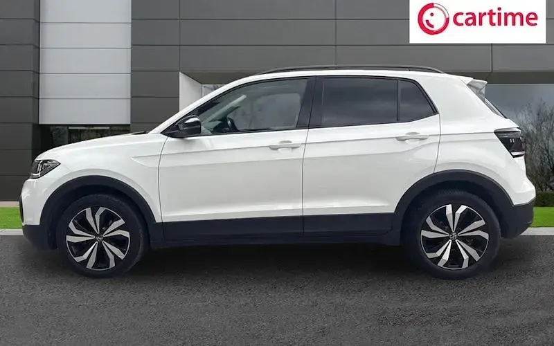 Used VW T-Cross Black Edition 115 HP (84 kW) 2024 White SUV