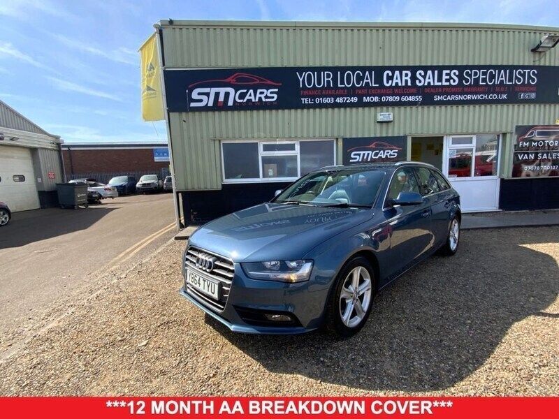 Blue Used 2014 Audi A4 Design Estate | £9,850 (Fair price) - Image 1/4