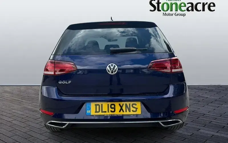 Used VW Golf VII GT 116 HP (85 kW) 2019 Blue Hatchback