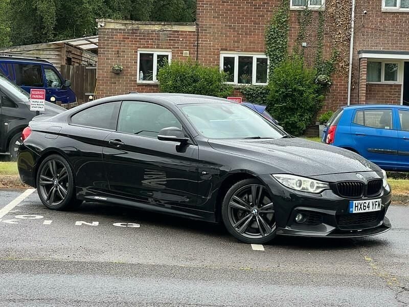 Black sapphire metallic Used 2014 BMW 435 M Sport Coupe | £8,995 (A bit pricey) - Image 1/4