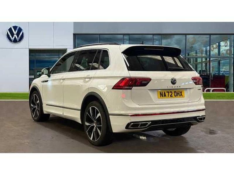 Used VW Tiguan R-line 150 HP (110 kW) 2022 White SUV