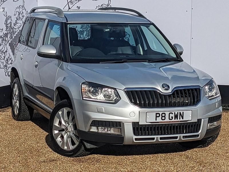 Silver Used 2016 Skoda Yeti SE L SUV | £11,995 (Fair price) - Image 1/4