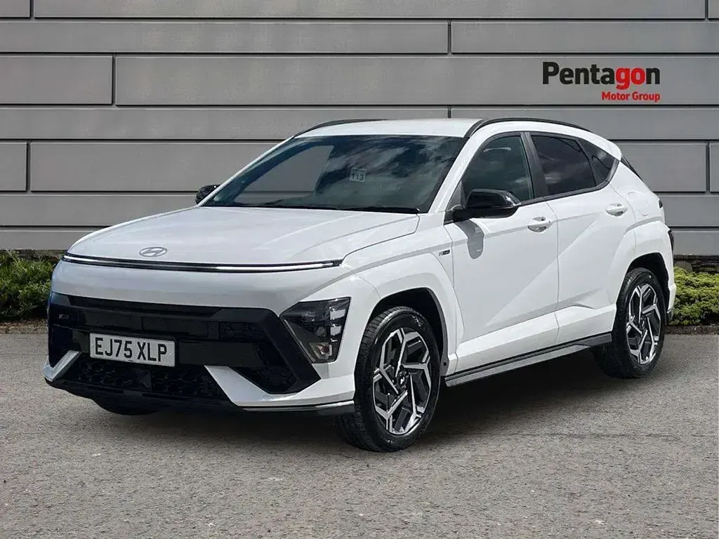Used Hyundai Kona N Line 135 HP (99 kW) 2025 White SUV