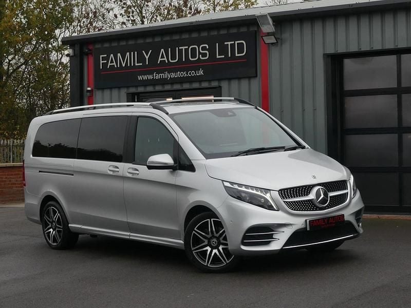 Silver Used 2024 Mercedes V220 AMG line MPV | £45,000 - Image 1/4