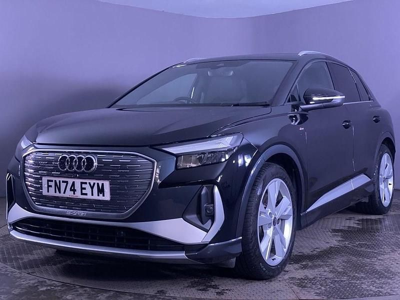 Used Audi Q4 e-tron S-Line 210 kW (286 HP) 2024 Black SUV