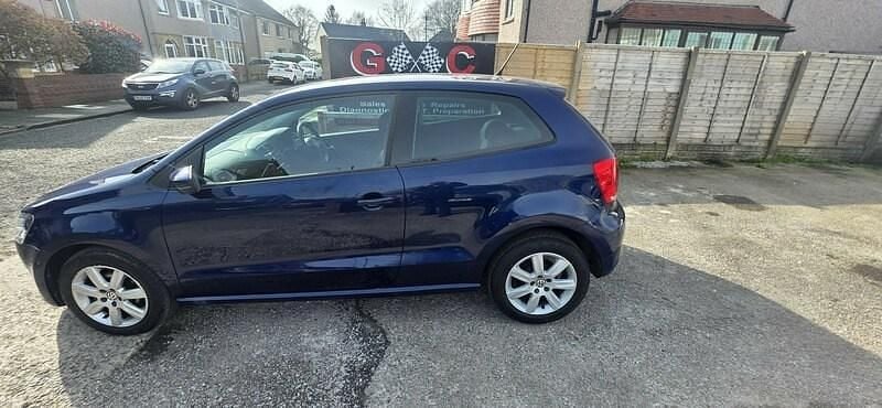 Used VW Polo Match 60 HP (44 kW) 2012 Blue Hatchback