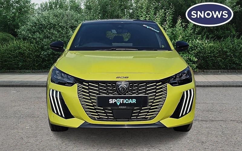 Used Peugeot 208 GTi 102 HP (75 kW) 2024 Yellow Hatchback