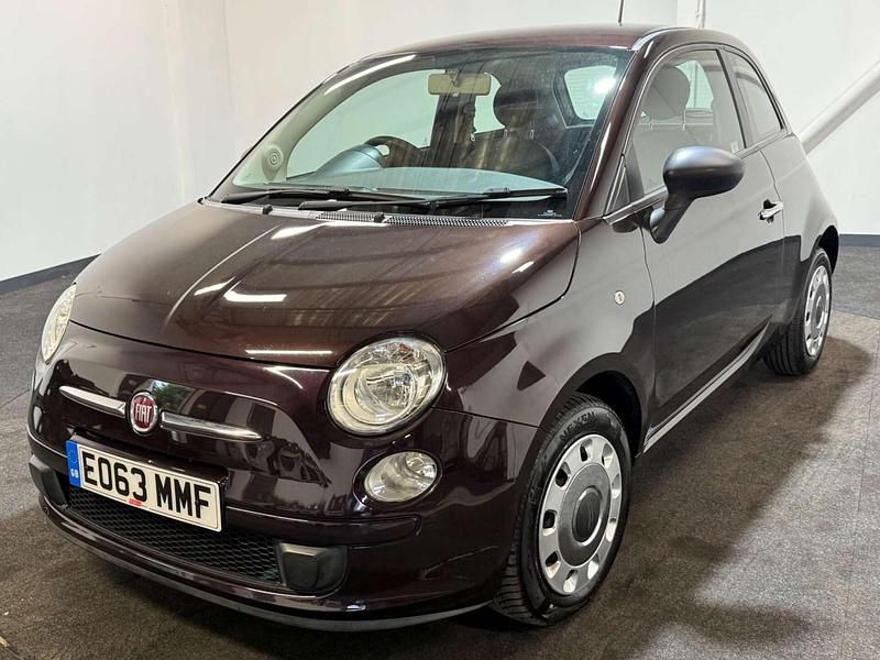Mauve/purple Used 2013 Fiat 500 Pop Hatchback | £3,490 (Fair price) - Image 1/4
