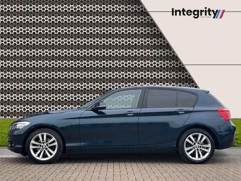 Used BMW 120 Sport Line 190 HP (139 kW) 2016 Blue Hatchback
