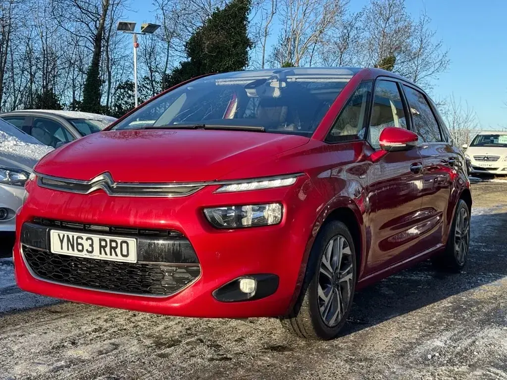 Usado Citroën C4 Picasso Exclusive 115 CV (84 kW) 2013 Rojo Monovolumen