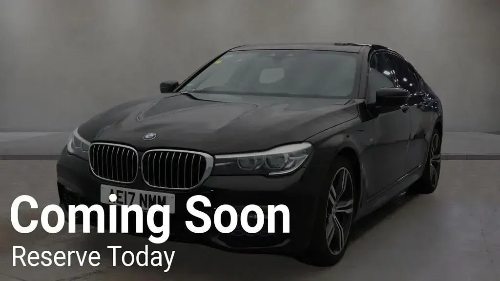 Used BMW 750 M Sport 450 HP (330 kW) 2017 Black Sedan