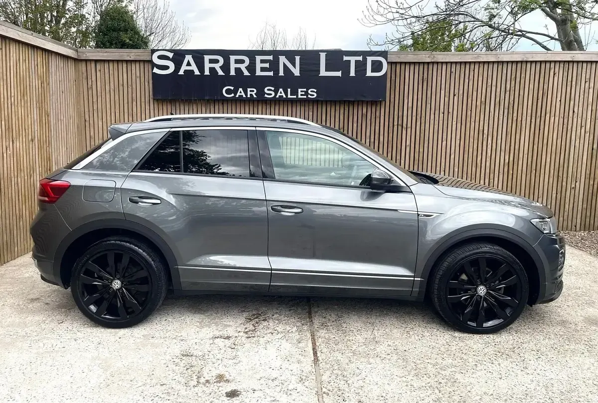 Używany VW T-Roc R-line 115 KM (84 kW) 2019 Szary SUV