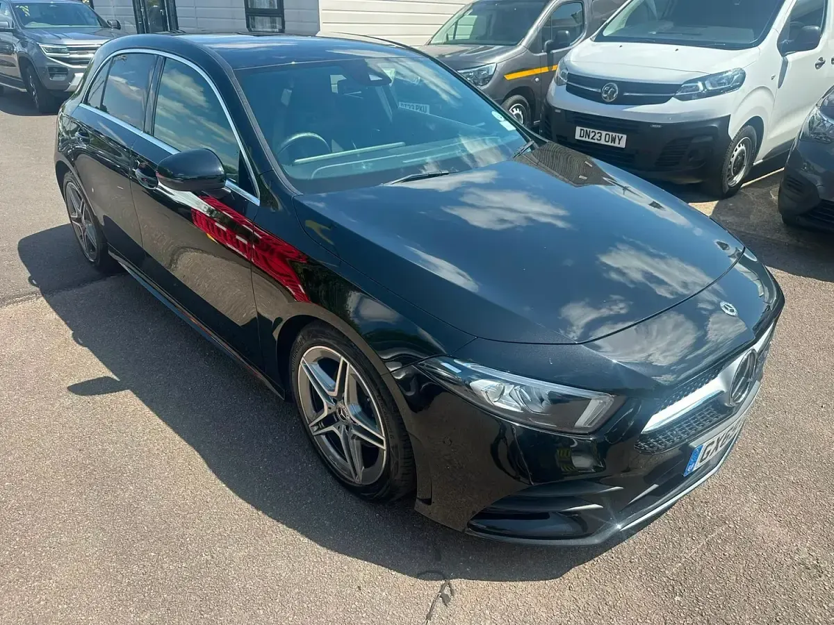Used Mercedes A200 Executive 163 HP (119 kW) 2019 Black Hatchback