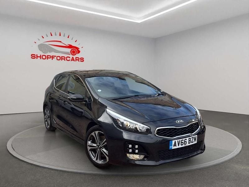 Black Used 2016 Kia Ceed GT-Line Hatchback | £8,250 (Fair price) - Image 1/4