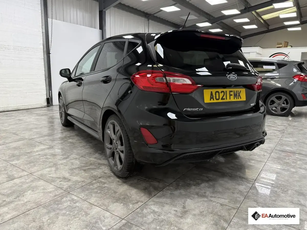 Used Ford Fiesta ST-Line 95 HP (69 kW) 2021 Black Hatchback