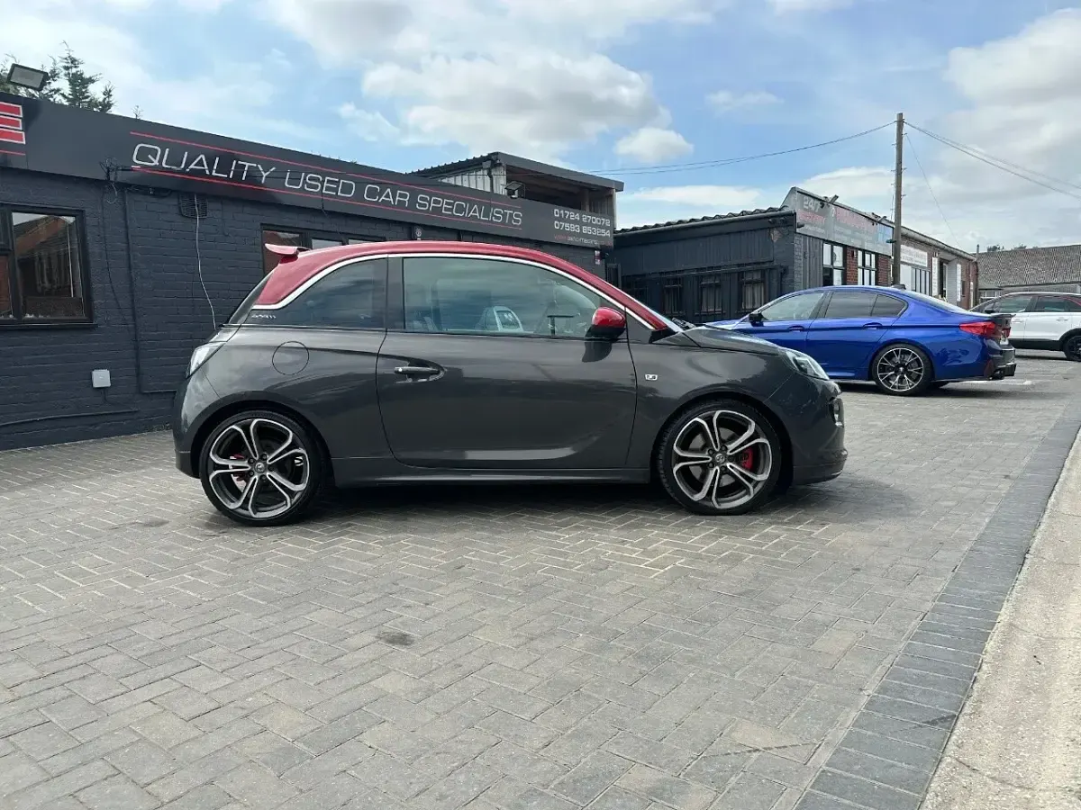 Used Vauxhall Adam S 2015 Grey Hatchback