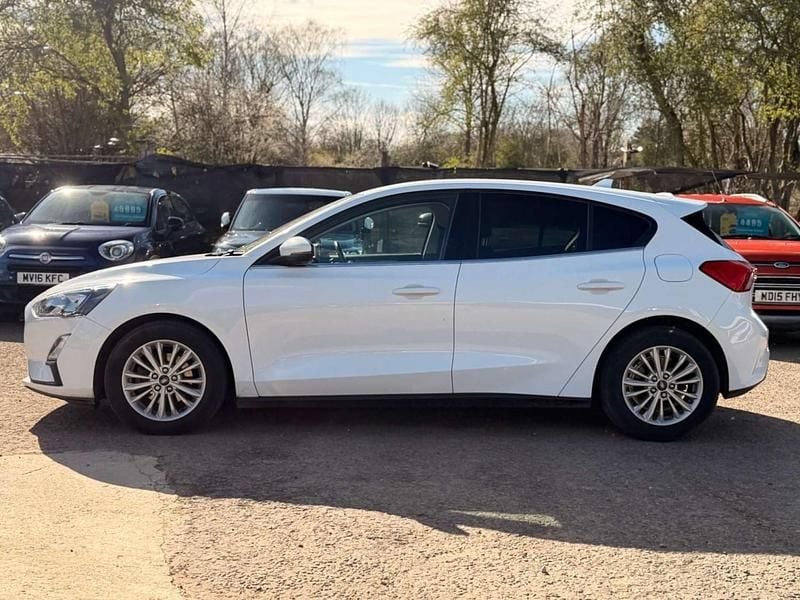 Used Ford Focus Titanium 2020 White Hatchback