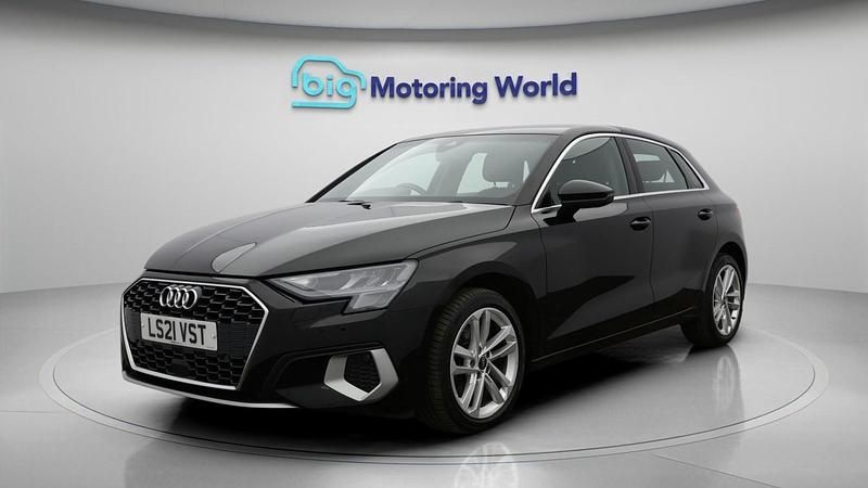 Used Audi A3 Sportback Sport 110 HP (80 kW) 2021 Black Hatchback
