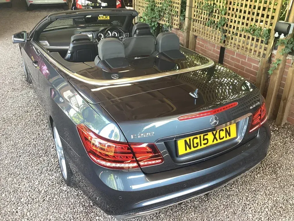 Used Mercedes E220 AMG line 2015 Grey Cabriolet