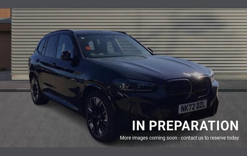 Black Used 2022 BMW iX3 M Sport SUV | £31,457 (A bit pricey) - Image 1/4